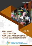 Hasil Survei Kegiatan Usaha Pada Masa Pandemi COVID-19 Provinsi Nusa Tenggara Barat